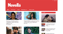 Desktop Screenshot of novella2000.it